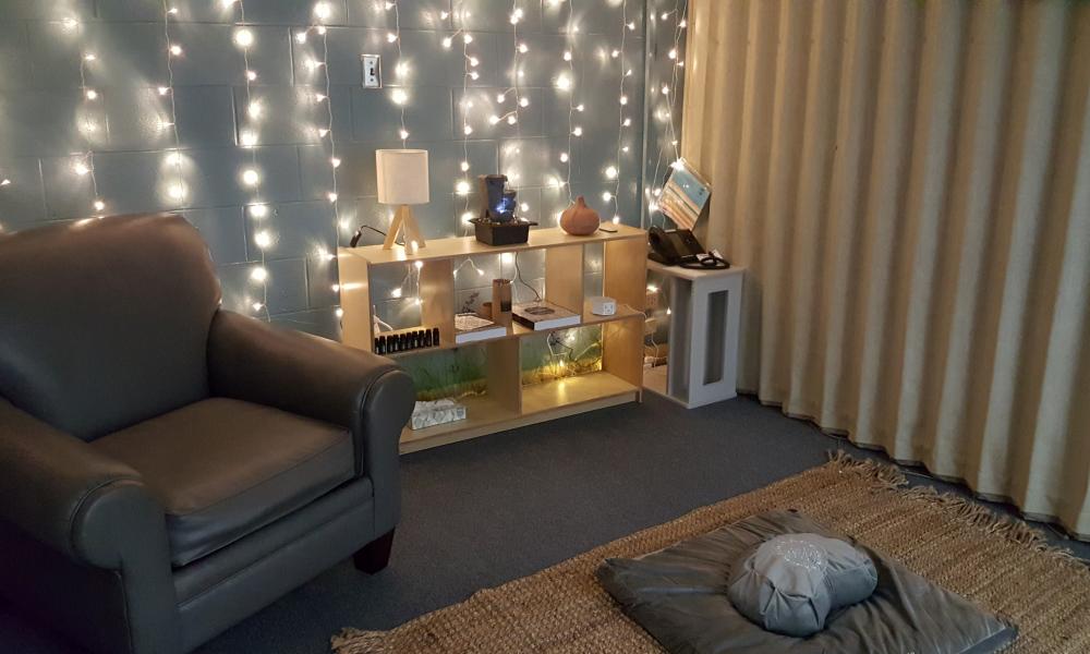 OCC Anderson Library Opens Zen Den IECC